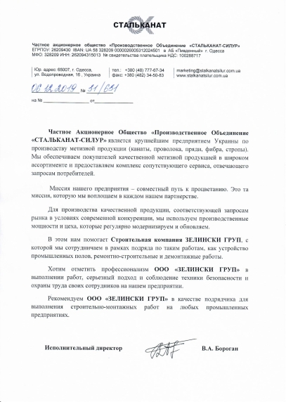 Отзыв от В.А. Бороган