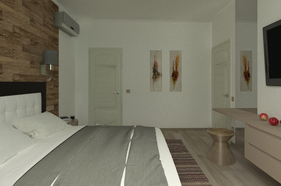 Design project of a house interior in Sauvignon