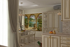 Design project of a house interior in Sauvignon